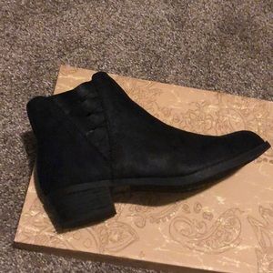 Cute black ankle boots